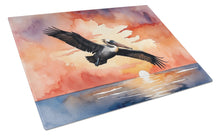 Load image into Gallery viewer, Pelican Fiery Sunset Glass Cutting Boards – Durable, Decorative Kitchen Art