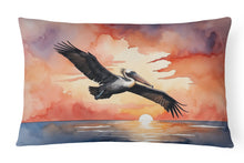 Load image into Gallery viewer, Pelican Fiery Sunset Throw Pillow