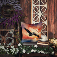 Load image into Gallery viewer, Pelican Fiery Sunset Throw Pillow