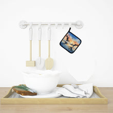 Load image into Gallery viewer, Pelicans Flying Pot Holders - Set of 2 Decorative Kitchen Helpers | Made in the USA