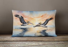 Load image into Gallery viewer, Pelicans Flying Throw Pillow