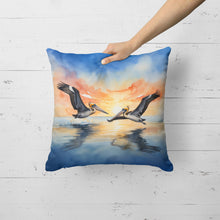 Load image into Gallery viewer, Pelicans Flying Throw Pillow