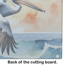 Load image into Gallery viewer, Pelican Soaring Glass Cutting Boards – Durable, Decorative Kitchen Art