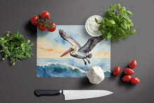 Load image into Gallery viewer, Pelican Soaring Glass Cutting Boards – Durable, Decorative Kitchen Art