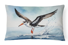 Load image into Gallery viewer, Black Skimmer Throw Pillow