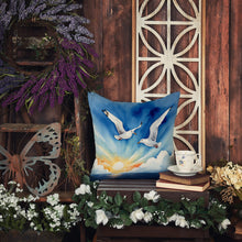 Load image into Gallery viewer, Gulls Soaring High Throw Pillow