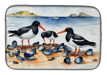 Load image into Gallery viewer, Oystercatchers Feeding Dish Drying Mat