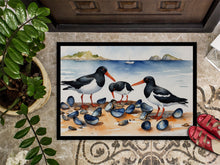 Load image into Gallery viewer, Oystercatchers Feeding Doormat-24x36 Indoor / Outdoor Rug | Made in USA