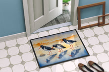 Load image into Gallery viewer, Oystercatchers Foraging Doormat - 18X27 Indoor / Outdoor Rug | Made in USA