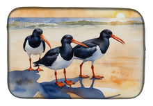 Load image into Gallery viewer, Oystercatchers Foraging Dish Drying Mat