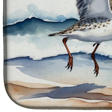 Load image into Gallery viewer, Sanderling Racing the Tide Dish Drying Mat