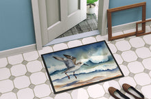 Load image into Gallery viewer, Sanderling Racing the Tide Doormat - 18X27 Indoor / Outdoor Rug | Made in USA