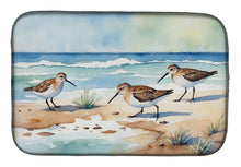 Load image into Gallery viewer, Sandpipers Hunting Dish Drying Mat