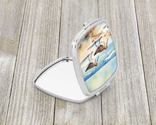 Load image into Gallery viewer, Sandpipers Hunting Compact Mirror – Stylish Purse Mirror with Artistic Covers