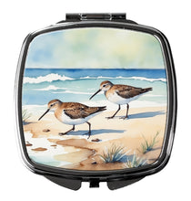 Load image into Gallery viewer, Sandpipers Hunting Compact Mirror – Stylish Purse Mirror with Artistic Covers