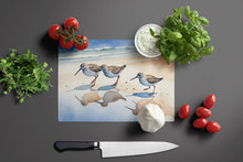 Load image into Gallery viewer, Sandpipers Glass Cutting Boards – Durable, Decorative Kitchen Art