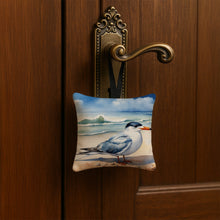 Load image into Gallery viewer, Tern Resting Hanging Square Fabric Ornament 3.5 × 3.5