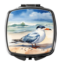 Load image into Gallery viewer, Tern Resting Compact Mirror – Stylish Purse Mirror with Artistic Covers
