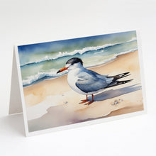 Load image into Gallery viewer, Tern Resting Greeting Cards - Blank Note Cards – 8-Pack of Artist-Designed Cards with Envelopes