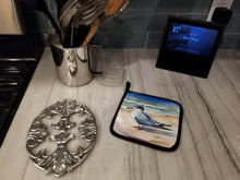 Load image into Gallery viewer, Tern Resting Pot Holders - Set of 2 Decorative Kitchen Helpers | Made in the USA