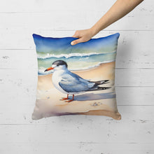 Load image into Gallery viewer, Tern Resting Throw Pillow