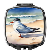 Load image into Gallery viewer, Tern Resting Compact Mirror – Stylish Purse Mirror with Artistic Covers