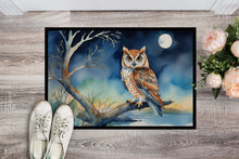 Load image into Gallery viewer, Owl Perched in Coastal Tree Doormat - 18X27 Indoor / Outdoor Rug | Made in USA