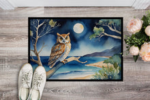 Load image into Gallery viewer, Owl Perched in Coastal Tree Doormat-24x36 Indoor / Outdoor Rug | Made in USA