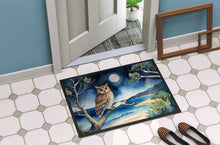 Load image into Gallery viewer, Owl Perched in Coastal Tree Doormat - 18X27 Indoor / Outdoor Rug | Made in USA