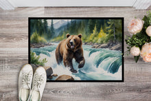 Load image into Gallery viewer, Alaskan Wilderness Grizzly Bear Doormat-24x36 Indoor / Outdoor Rug | Made in USA