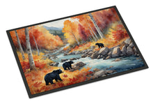 Load image into Gallery viewer, Bears Autumn in the Woods Doormat - 18X27 Indoor / Outdoor Rug | Made in USA