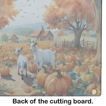 Load image into Gallery viewer, Autumn Goats Glass Cutting Boards – Durable, Decorative Kitchen Art