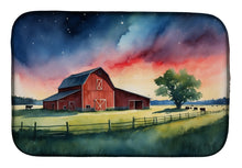 Load image into Gallery viewer, Barn at Twilight Dish Drying Mat