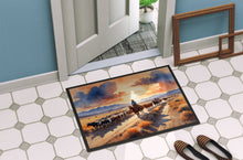 Load image into Gallery viewer, Cattle Drive at Sunset Doormat-24x36 Indoor / Outdoor Rug | Made in USA