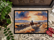 Load image into Gallery viewer, Cattle Drive at Sunset Doormat