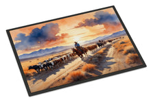 Load image into Gallery viewer, Cattle Drive at Sunset Doormat