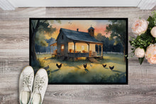 Load image into Gallery viewer, Chicken Coop at Dawn Doormat-24x36 Indoor / Outdoor Rug | Made in USA