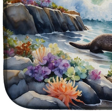 Load image into Gallery viewer, Coastal Wildlife Seals Dish Drying Mat