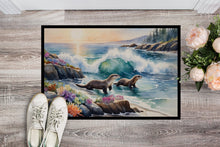 Load image into Gallery viewer, Coastal Wildlife Seals Doormat-24x36 Indoor / Outdoor Rug | Made in USA