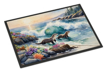 Load image into Gallery viewer, Coastal Wildlife Seals Doormat-24x36 Indoor / Outdoor Rug | Made in USA