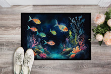 Load image into Gallery viewer, Bioluminescent Fish Doormat-24x36 Indoor / Outdoor Rug | Made in USA