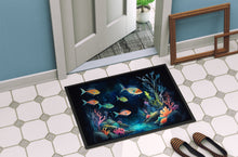 Load image into Gallery viewer, Bioluminescent Fish Doormat-24x36 Indoor / Outdoor Rug | Made in USA