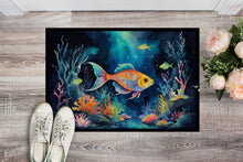 Load image into Gallery viewer, Bioluminescent Fish Doormat-24x36 Indoor / Outdoor Rug | Made in USA