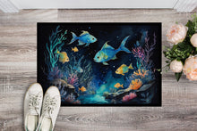 Load image into Gallery viewer, Bioluminescent Fish Doormat-24x36 Indoor / Outdoor Rug | Made in USA