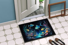 Load image into Gallery viewer, Bioluminescent Fish Doormat-24x36 Indoor / Outdoor Rug | Made in USA