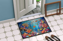 Load image into Gallery viewer, Coral and Fish Doormat-24x36 Indoor / Outdoor Rug | Made in USA