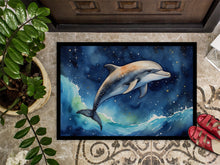 Load image into Gallery viewer, Dolphin in a Starry Sea Doormat - 18X27 Indoor / Outdoor Rug | Made in USA