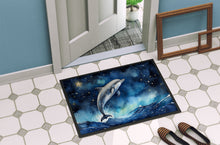 Load image into Gallery viewer, Dolphin in a Starry Sea Doormat-24x36 Indoor / Outdoor Rug | Made in USA