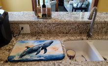 Load image into Gallery viewer, Humpback Whale Breaching Dish Drying Mat