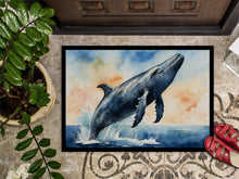 Load image into Gallery viewer, Humpback Whale Breaching Doormat-24x36 Indoor / Outdoor Rug | Made in USA